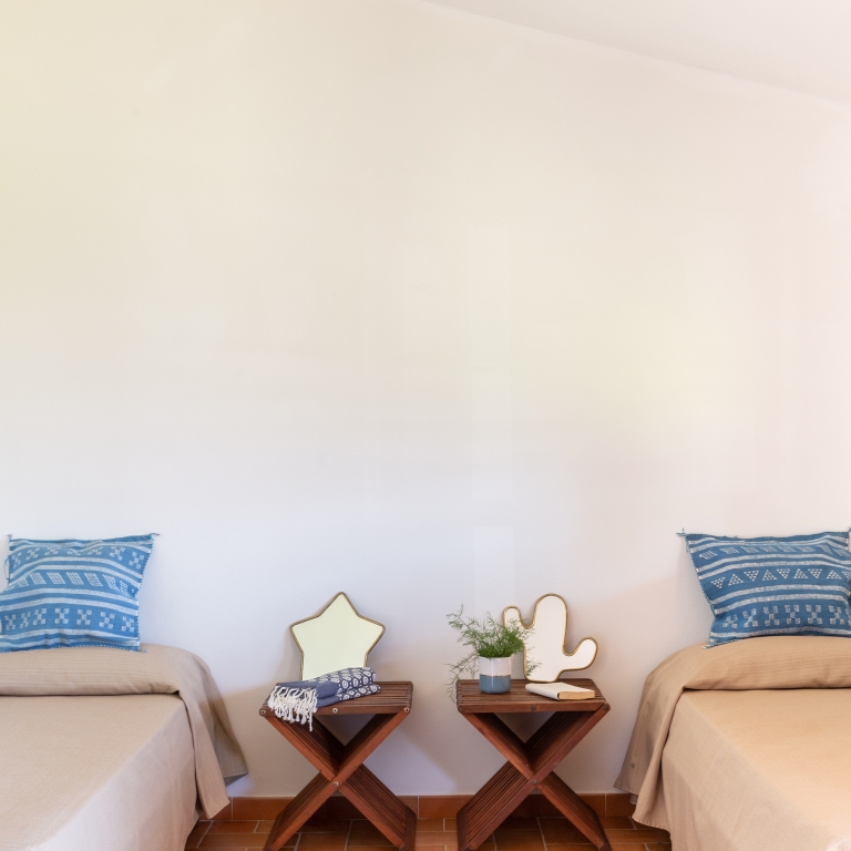 Living area with additional beds